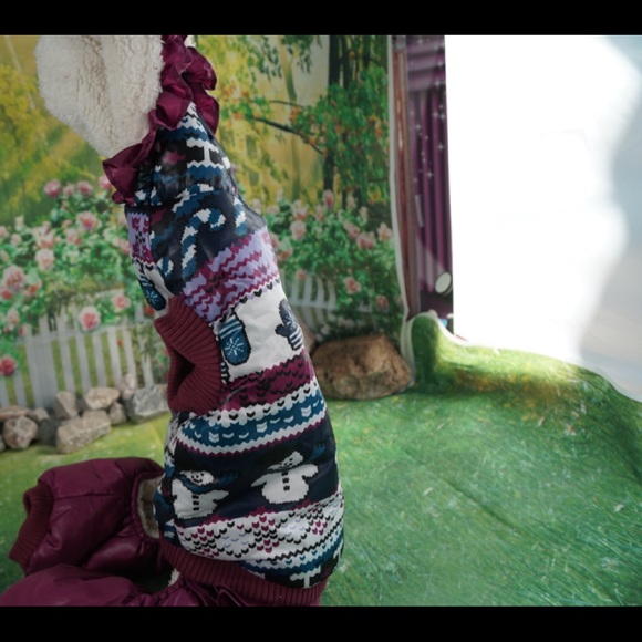 Doggie Snow Suit  SZ M New without tags - Picture 3 of 16